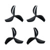 Propellers GemFan 45mm 3-Blade 1.5mm Shaft (Black, 4pcs)