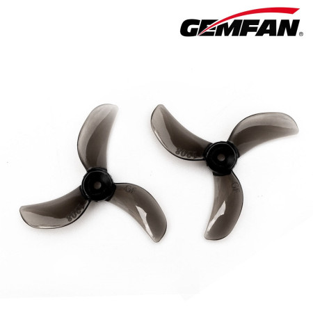 Propellers Gemfan 1208-3 (31mm) PC Durable 1.5mm - Clear Black - (4CCW+4CW)