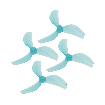 Propellers Gemfan 45mm-3 PC Durable 1.5mm - Clear Blue - (4CCW+4CW)