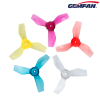 Propellers Gemfan 1219-3 (31mm) PC Durable 1mm - Clear Red - (4CCW+4CW)