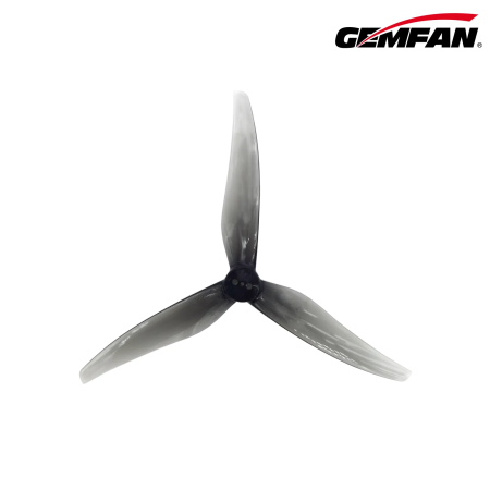 Propellers Gemfan Super Light 5125-3 PC Durable T mount 1.5mm - Clear Gray - (2CCW+2CW)