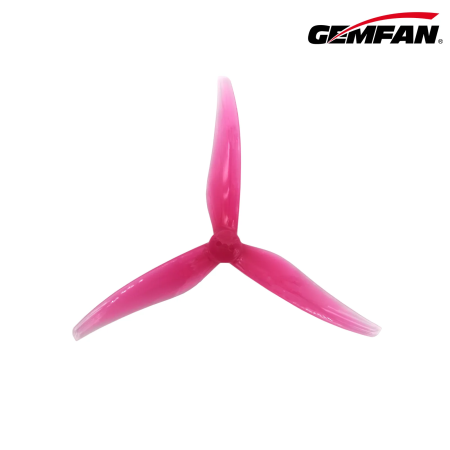 Propellers Gemfan Super Light 5125-3 PC Durable T mount 1.5mm - Pink - (2CCW+2CW)