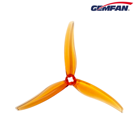 Propellers Gemfan Super Light 5130-3 PC Durable 1.5mm&M5 (Adapter) - Whisky - (2CCW+2CW)