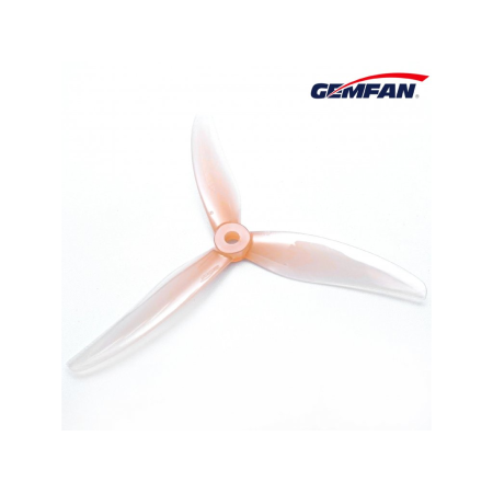 Propellers Gemfan Freestyle3S PC Durable (5.1x3x3) - Peach Pink - (2CCW+2CW)