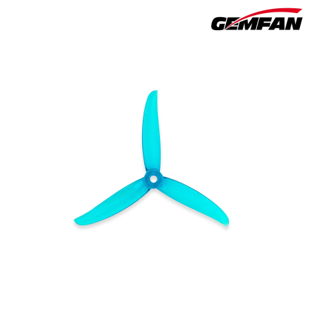 Propellers Gemfan Vannystyle 5136-3 PC Durable - Translucent Blue - (2CCW+2CW)