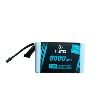 Battery Pilotix Li-ion 6S2P 22.2V 8000mah 10C XT60