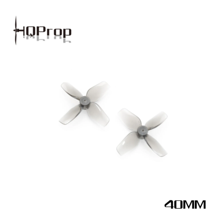 Propeller HQProp Micro Whoop 40MMX4 4-blade 1.6" Grey (2CCW+2CW)
