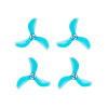 Propeller NewBeeDrone Azi 3-blade for 1.2" (4CCW+4CW, Teal)