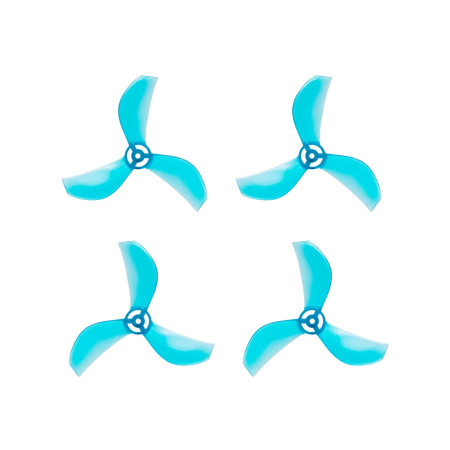 Propeller NewBeeDrone Azi 3-blade for 1.2" (4CCW+4CW, Teal)