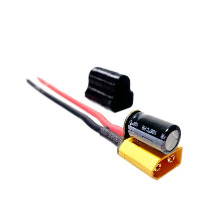 Cap Spike Absorber Power Cable NewBeeDrone XT60 100mm