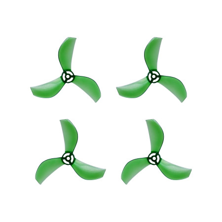 Propeller NewBeeDrone Azi 3-blade for 1.2" (4CCW+4CW, Jade Green)