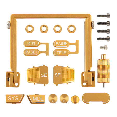 Upgrade Parts Set RadioMaster Boxer CNC Gold