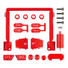 Upgrade Parts Set RadioMaster Boxer CNC Red
