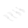 Propeller Gemfan 40mm 2-Blade 1mm Shaft Clear (2CCW+2CW)