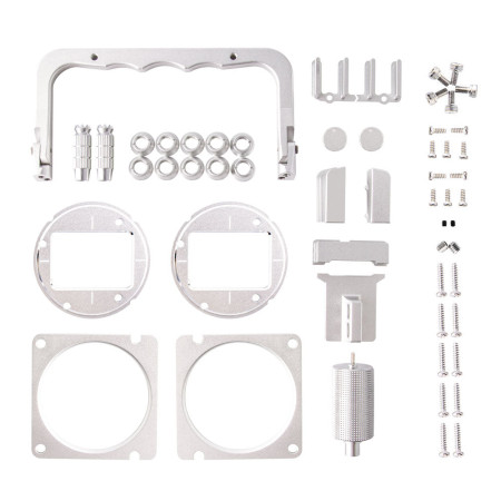 Upgrade Parts Set RadioMaster TX16s MKII CNC Silver