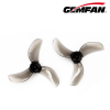Propellers Gemfan 1208-3 (31mm) PC Durable 1mm - Midnight Gray - (4CCW+4CW)