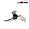 Propellers Gemfan 1208-3 (31mm) PC Durable 1.5mm - Clear Black - (4CCW+4CW)