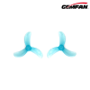 Propellers Gemfan 1608-3 (40mm) PC Durable 1.5mm - Clear Blue - (4CCW+4CW)