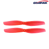 Propellers Gemfan 65mmS-2 PC Shaft 1.5mm - Clear Red - (4CCW+4CW)