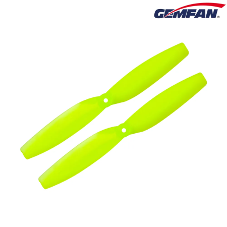 Propellers Gemfan 65mm-2 PC Shaft 1.5mm - Yellow - (4CCW+4CW)