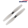 Propellers Gemfan 65mm-2 PC Shaft 1mm - Clear Gray - (4CCW+4CW)