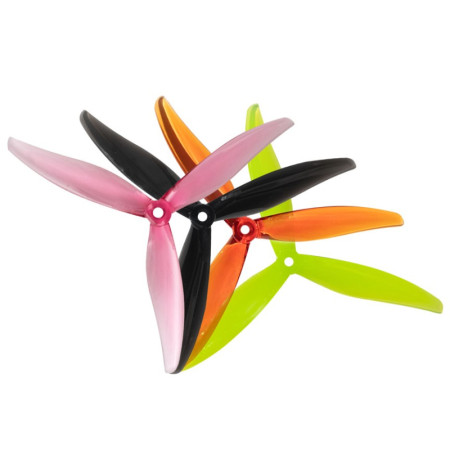 Propellers Gemfan Hurricane 7043-3 PC Durable - Midnight Black - (2CCW+2CW)
