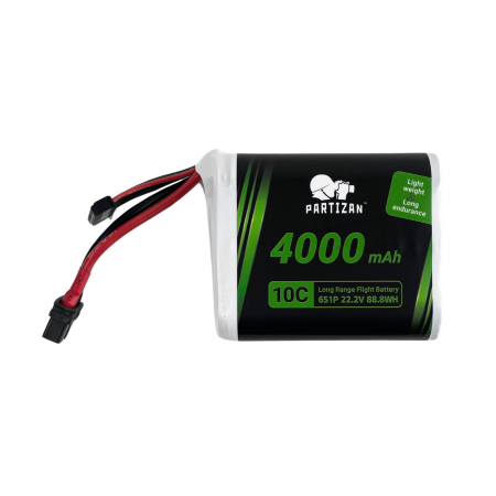 Battery Partizan Li-ion 6S1P 22.2V  4000mah 10C XT60