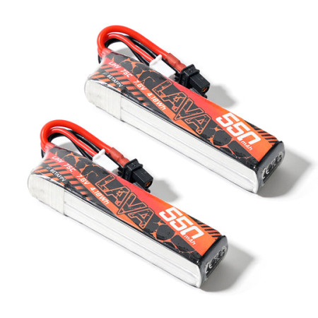 Battery BETAFPV LAVA LiHv 2S 7.6V 550mAh 75C (2PCS)