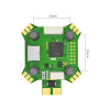 Stack iFlight BLITZ Mini F745 (E55 Mini 4-IN-1ESC)