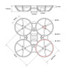 Frame BETAFPV Meteor75 Air Brushless Whoop White