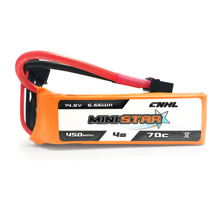 Battery CNHL MiniStar Lipo 4S 14.8V 450mAh70C XT30U
