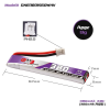 Battery GNB LiHV 1S 3.8V 380mAh 60C PH2.0