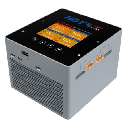 Charger HOTA F6+ 4x250W 15A 1-6S AC/DC