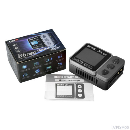 Charger SkyRC B6neo Smart (black+grey) DC 200W PD 80W