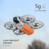 Protective Battery Lock  with Landing Gear for DJI Neo Orange