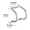 Lens Bumper  Aluminum for DJI NEO
