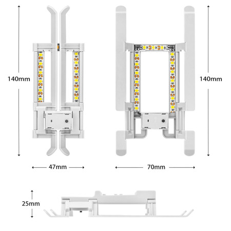 Landing Gear  with Auxiliary Bottom Light for Mini 2 SE, Mini 2, Mavic Mini, Mini SE