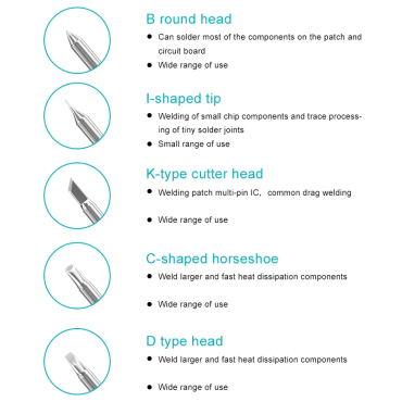 Soldering iron tip Bakon C-type