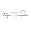 Long Range Antenna Maple Wireless Log-Periodic SMA-MALE (470-1020MHz)