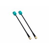 Antenna Foxeer Lollipop 4 Plus 5.8G 2.6dBi RHCP 15cm SMA Angle Teal (2pcs)