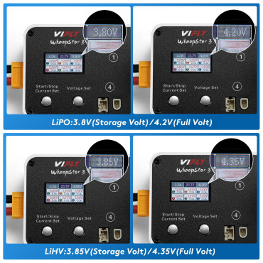 Charger VIFLY WhoopStor 3 Red