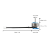 Motor BETAFPV 0702SE 23000KV(4PCS)