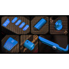 Upgrade Parts Set RadioMaster Boxer CNC Blue