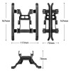 Foldable Extended Landing Gear  for DJI FPV