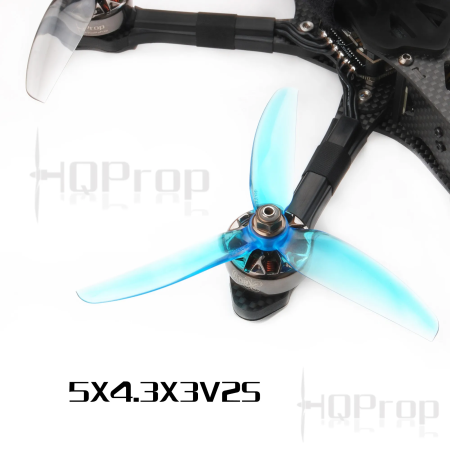Propellers HQProp Freestyle 3-Blade 5'' LiBlu (2CCW+2CW)