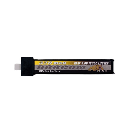Battery DOGCOM 320mah 1S 3.8V HV 75C BT2.0