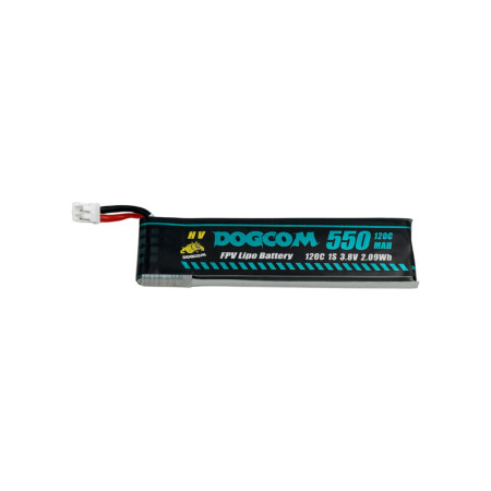 Battery DOGCOM 550mAh 1S 3.8V 120C HV LiPo PH2.0