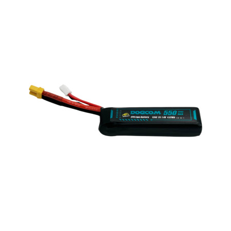 Battery DOGCOM 550mAh 120C 7.4V 2S1P HV LiPo XT30