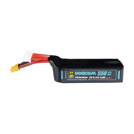 Battery DOGCOM 550mAh 120C 22.2V 6S1P HV LiPo XT30