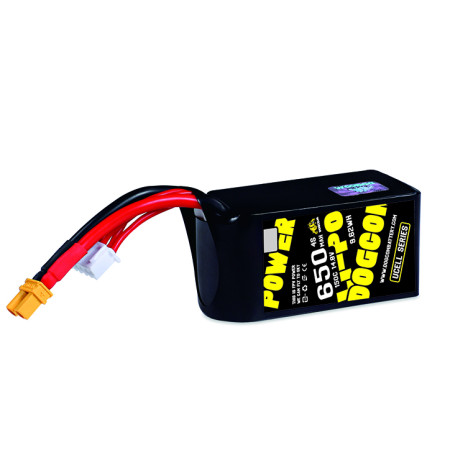 Battery DOGCOM 650mAh 4S 14.8V 150C LiPo XT30 UCELL Series